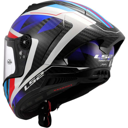 Casco Integrale LS2 THUNDER GP AERO FF805 RAUTE Gloss Blue Red