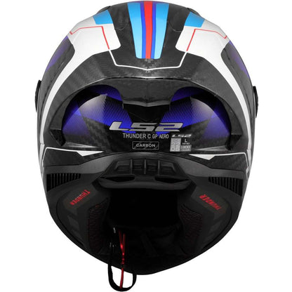 Casco Integrale LS2 THUNDER GP AERO FF805 RAUTE Gloss Blue Red