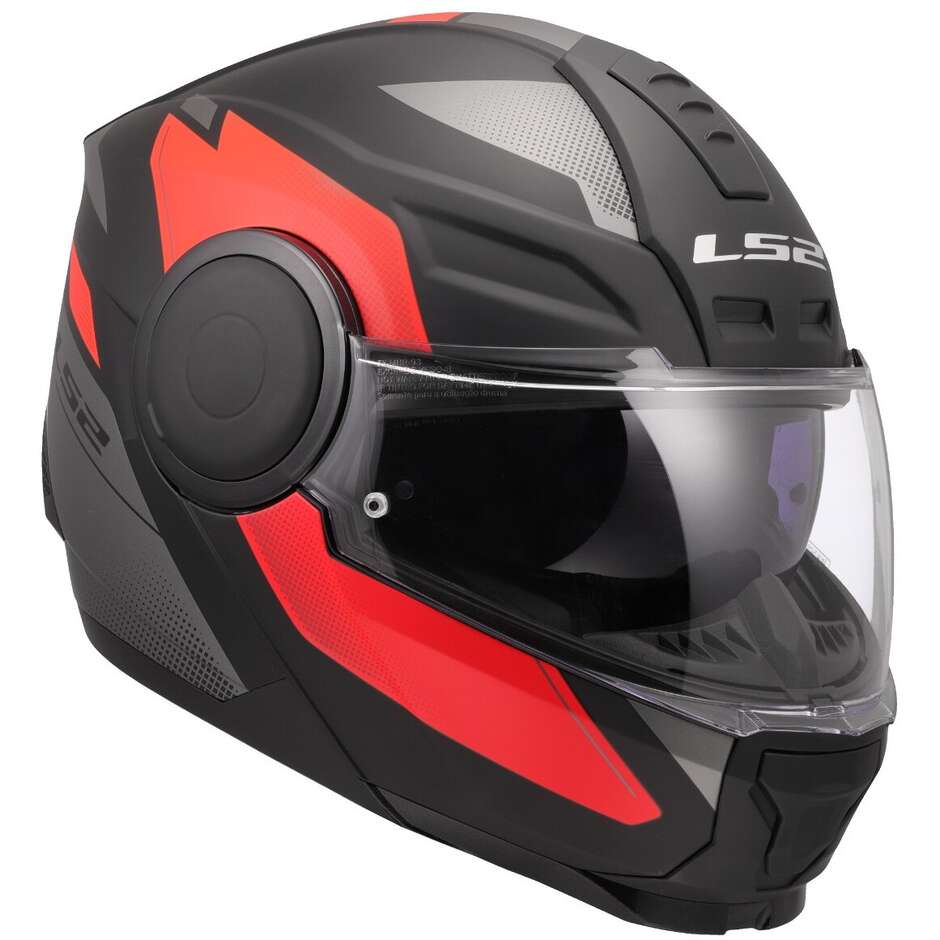 Casco Modulare LS2 FF902 Scope II Duria Black Red-06