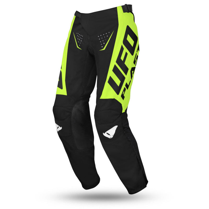 Completo Motocross Ufo Oblivion Nero Giallo Fluo (Magl. L Pant. 50)