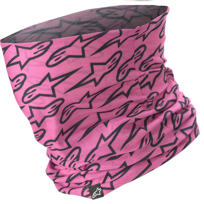 Scaldacollo Alpinestars Necktube Pink Black 4759319-3901