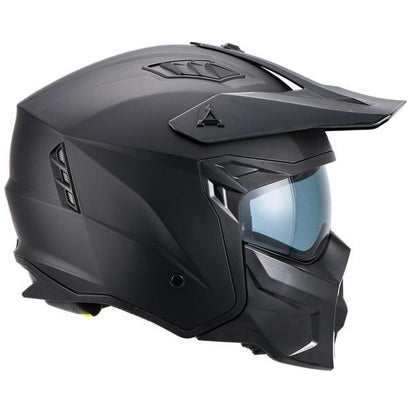 Casco Jet Vito Helmets Predator Nero Opaco