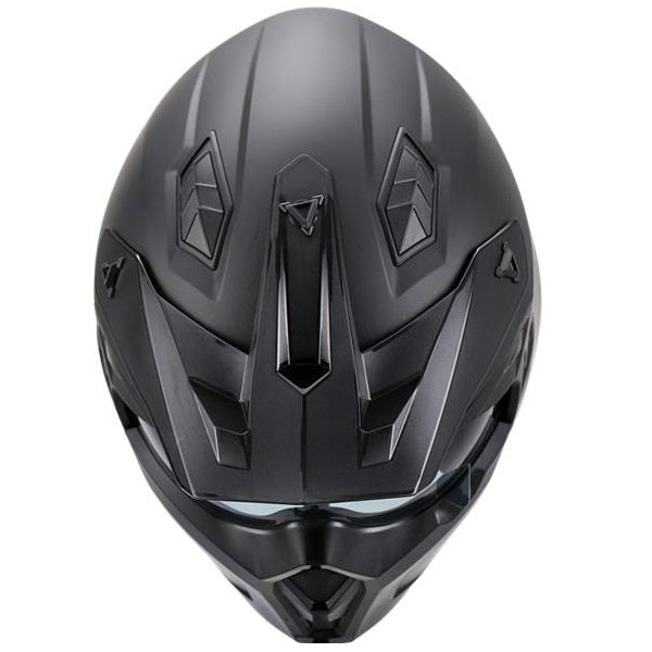 Casco Jet Vito Helmets Predator Nero Opaco