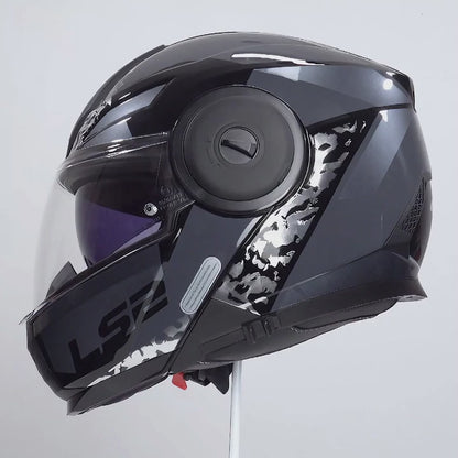 Casco Modulare LS2 FF902 Scope II Oxyd Black Titanium-06
