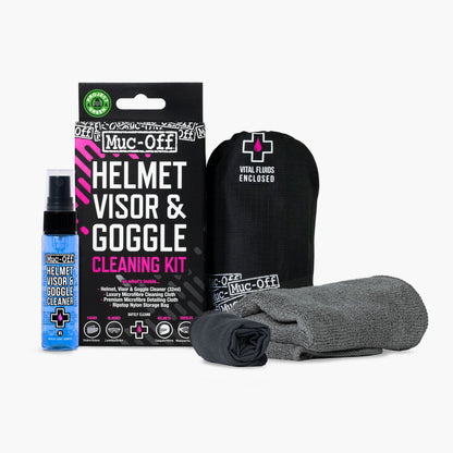 Kit Pulizia Visiera Muc-Off Helmet, Visor & Goggle Cleaning Kit