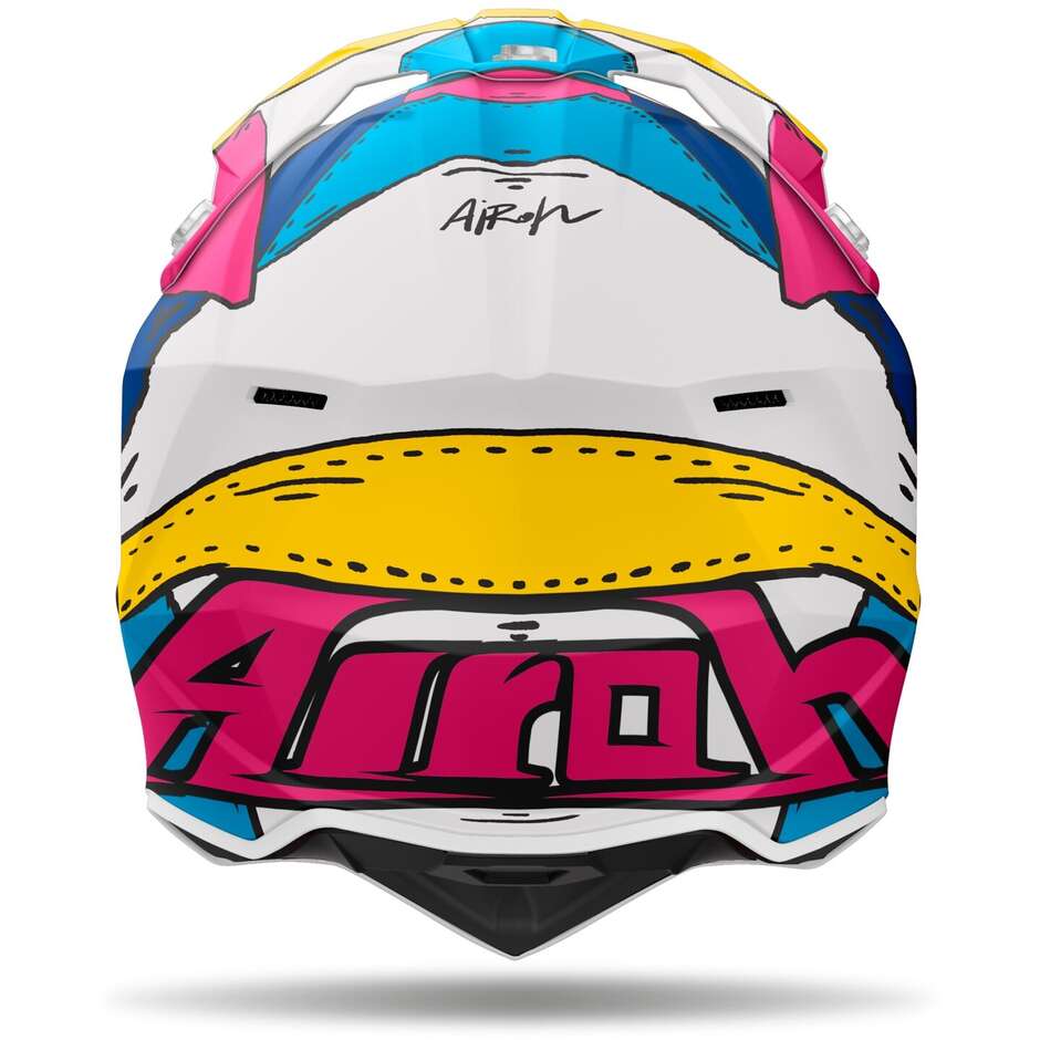 Casco Motocross Airoh Wraaap Paint Matt