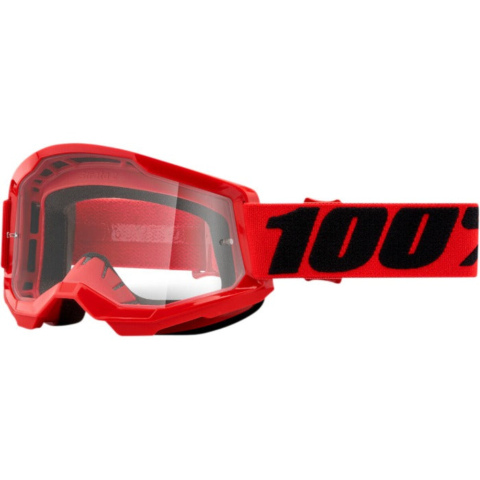 Maschera Motocross 100% Strata 2 Rossa