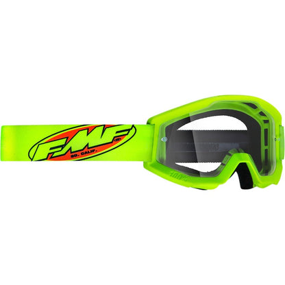 Maschera Motocross 100% FMF Powercore Giallo Fluo MX Goggles