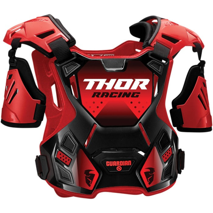 Pettorina Motocross Thor Guardian S20 Rossa/Nera