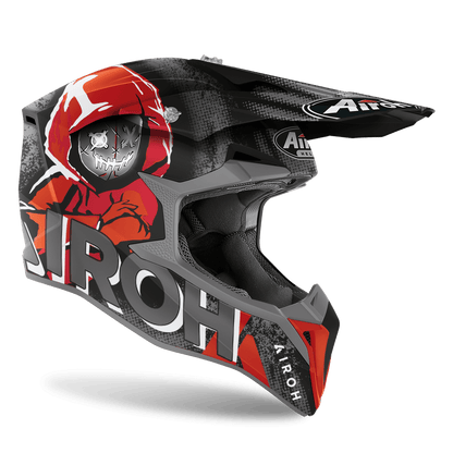 Casco Motocross Airoh Wraap Alien