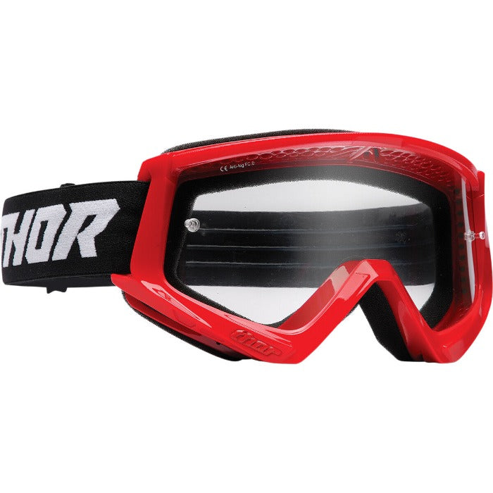 Maschera Motocross Thor Combat Racer Rossa