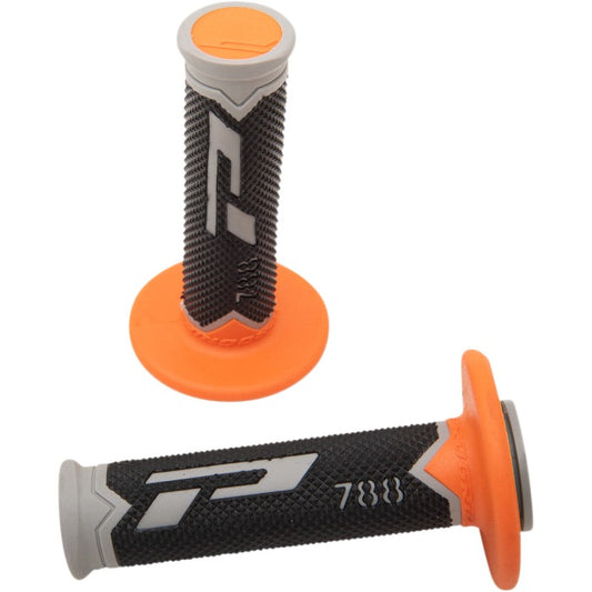 Manopole Off-Road Progrip 788 Closed End Gray/Orange/Black