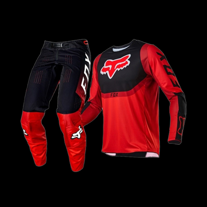 Completo Motocross Fox Racing 360 Voke Red (Magl. XL Pant. 36)