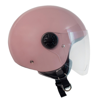 Casco Jet Bimbo 806 Kid Rosa Antico