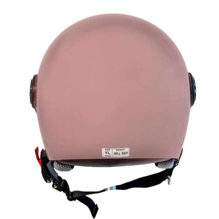 Casco Jet Bimbo 806 Kid Rosa Antico