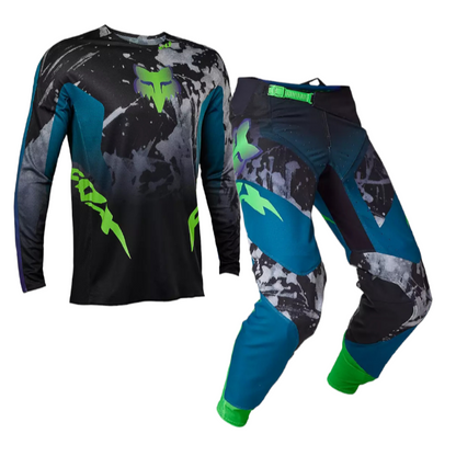 Completo Motocross Fox Racing 360 Dkay Maui Blue (Magl. XL Pant. 36)