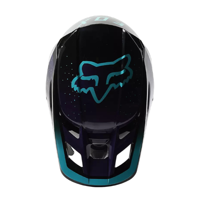 Casco Motocross Fox Racing V2 Vizen Black/Purple