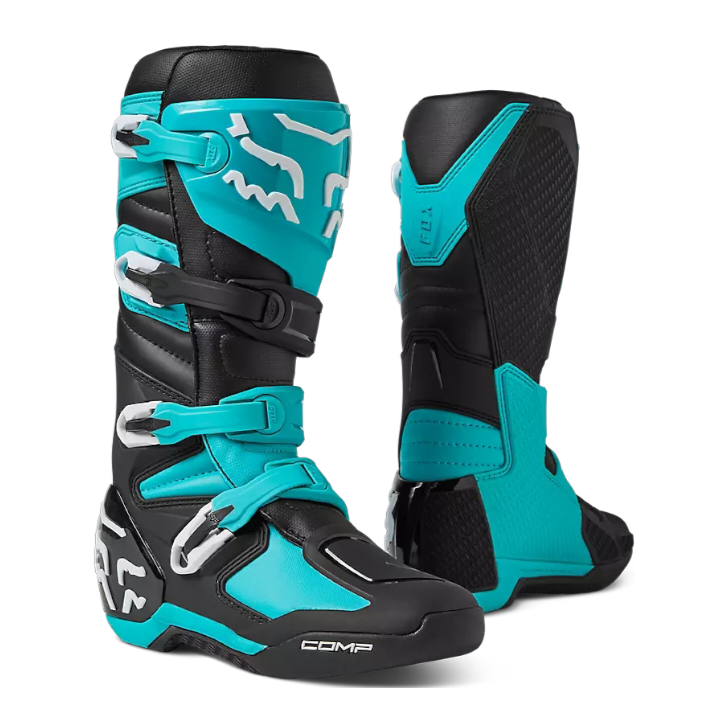 Stivali Motocross Off-Road Fox Racing Comp 2023 Teal