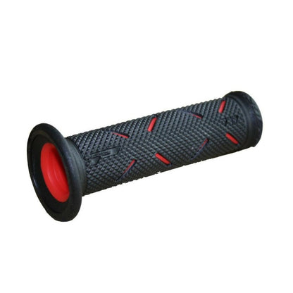 Manopole Progrip 717 Soft Touch Superbike Rosso Nero