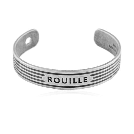 Bracciale Rouille Motore - Vintage Silver