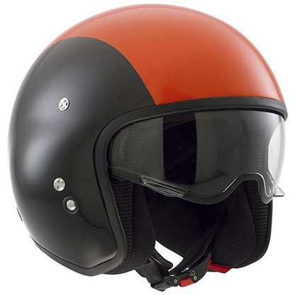 Casco Moto Jet AGV Diesel Hi-Jack Multi Arancione Nero