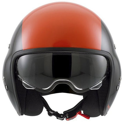 Casco Moto Jet AGV Diesel Hi-Jack Multi Arancione Nero