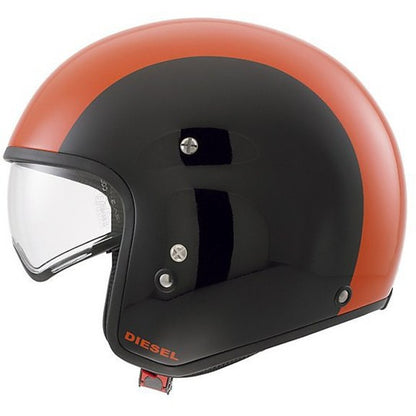 Casco Moto Jet AGV Diesel Hi-Jack Multi Arancione Nero