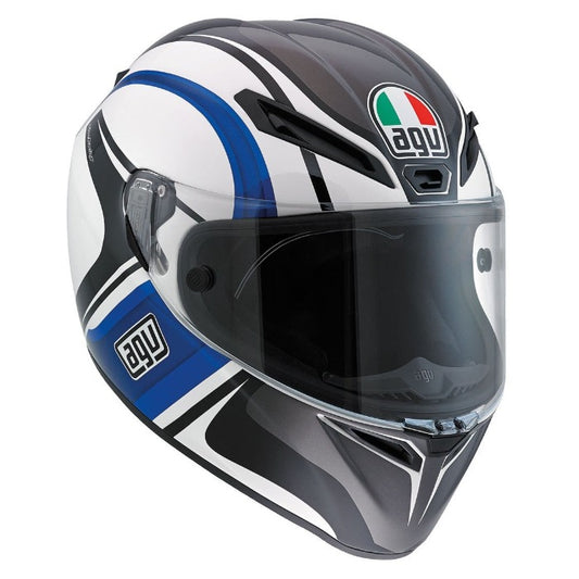 Casco Integrale AGV GT - Veloce Multi - Monterey Pearl Bianco Nero Blu